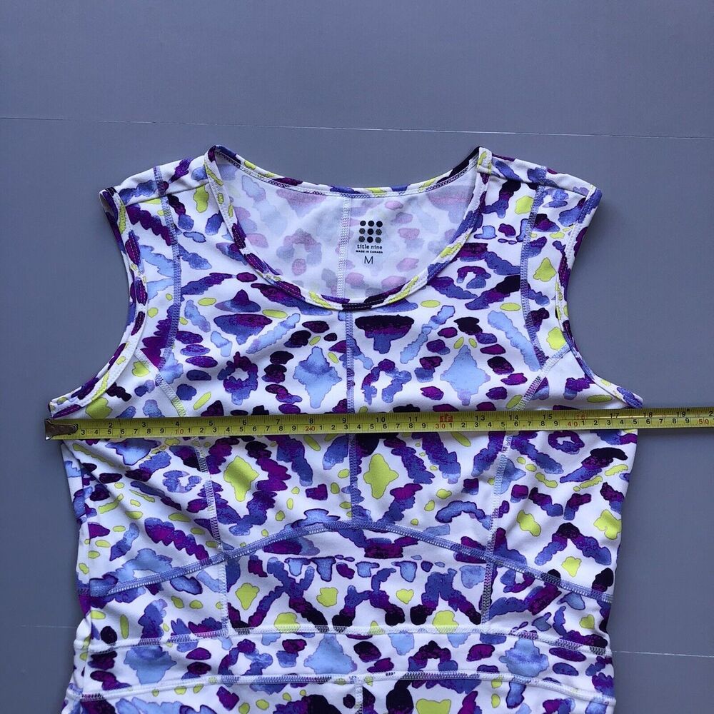 Title Nine Women Medium Sleeveless Dream Active Casual Athletic Dress Geometric - Picture 7 of 10